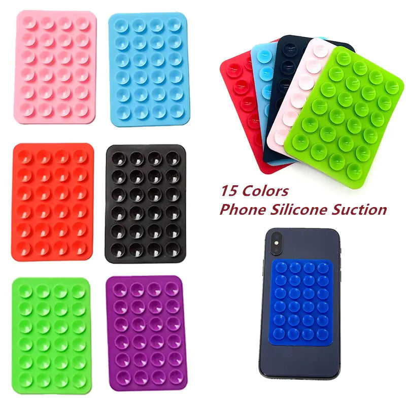 Multifunctional Silicone Suction Phone Case and Holder